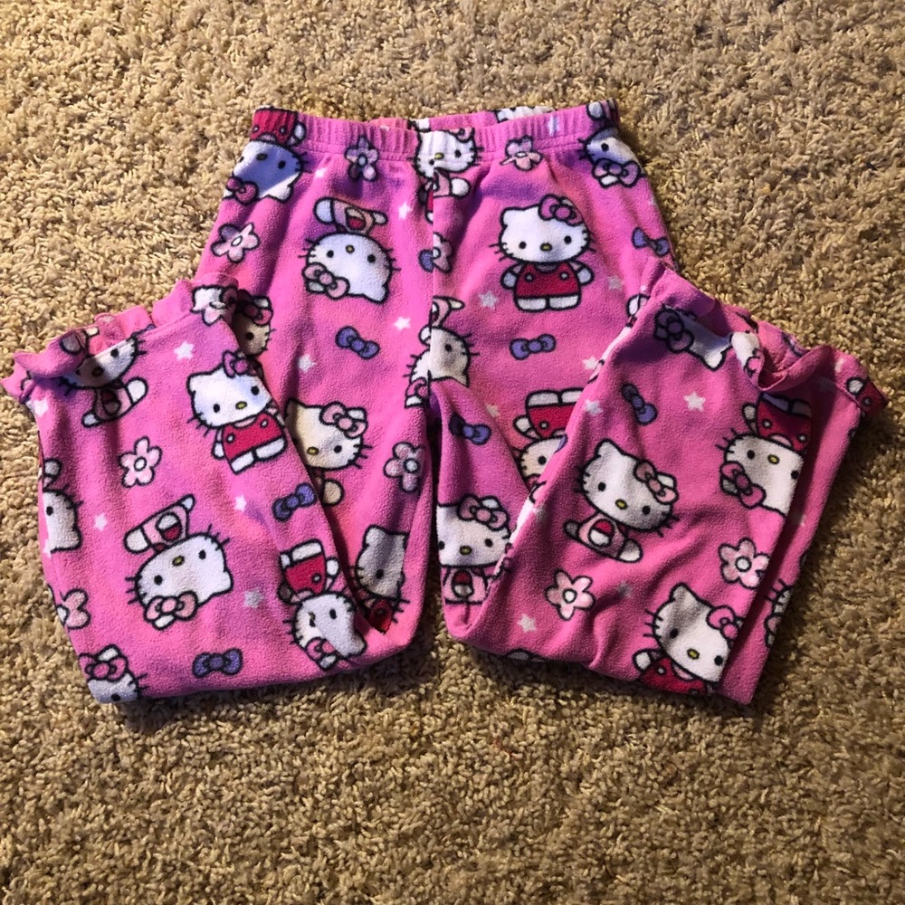Fleece Hello Kitty Jammie Pants
